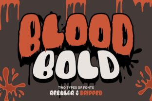 Blood Bold Font for Creative Projects