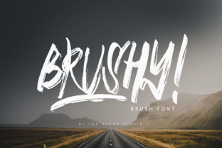 Brushy: A Stylish Handwritten Font