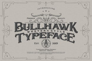 Bullhawk: A Bold Display Font