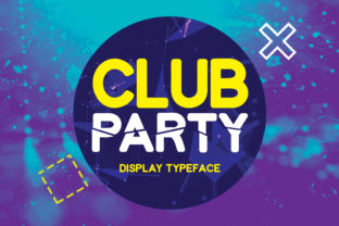 Club Party Font: A Playful Display Typeface for Modern Web Design