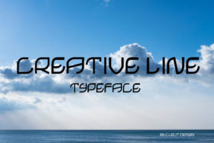 Creative Line: A Bold Display Font for Web Design