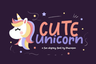 Cute Unicorn Display Font: A Marketer's Go-To for Campaign Clarity