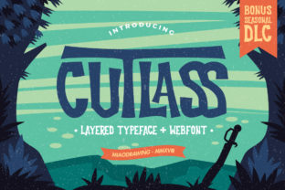 Cutlass Typeface: Bold, Fun, and Functional