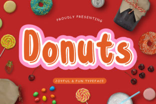 Donuts: A Cheerful Display Font