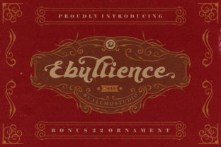 Ebullience: A Bold Display Font for Web Design