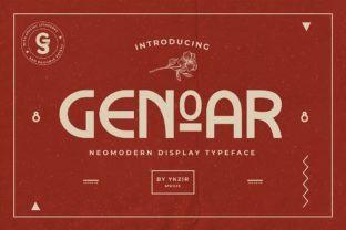 Genoar: A Timeless Display Font