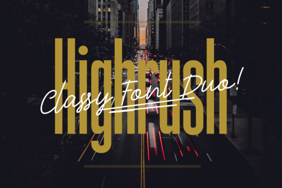 Highrush Duo Review: A Display Font That Brings Authenticity to Branding
