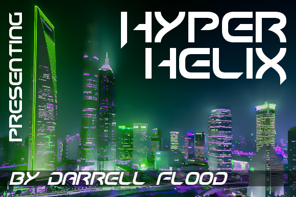 Hyper Helix Font for Web Design