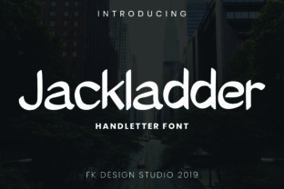 Jackladder Display Font Brings Natural Charm to Branding Projects