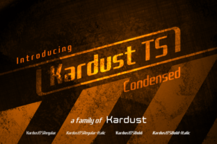 Kardust TS: A Bold Type for Modern Design