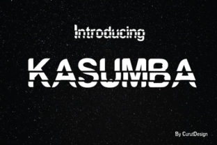 Kasumba: A Bold Typeface for Creative Projects