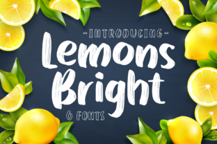 Lemons Bright Font Review