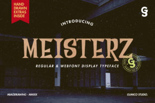 Meisterz: A Bold Display Font for Web Design