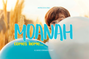 Moanah: A Bold Display Font for Digital Marketing