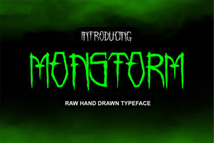 Monstorm: A Bold Font for Business Branding