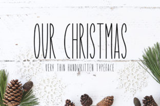 Our Christmas Font: Elevate Your Editorial Design This Season