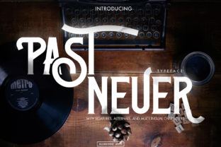 Past Neuer: A Bold Display Font for Marketers