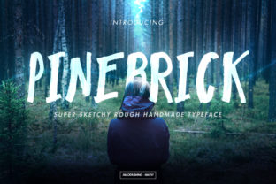 Pinebrick: A Natural Display Font