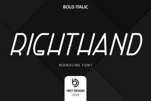 Right Hand Bold Italic: A Web Designer’s Typeface Review