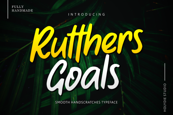 Rutthers Goals Font Review