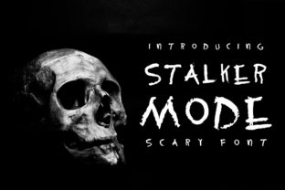 Stalker Mode Font for Creative Projects