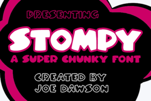 Stompy Font: Bold and Branded