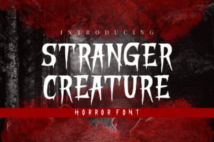 Stranger Creature Font Review
