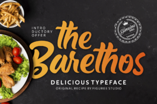 The Barethos: A Delicious Display Font