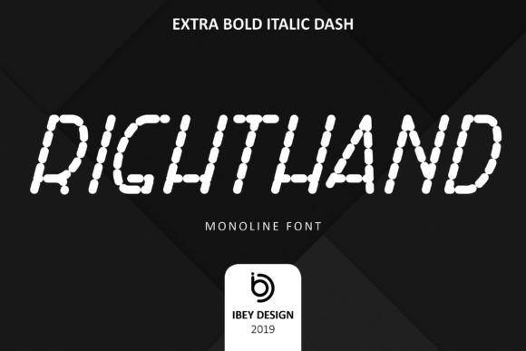 Why Right Hand Extra Bold Italic Dash Made My Product Labels Pop