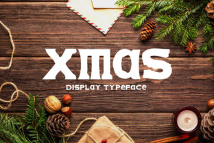 Xmas Display Font: Festive Charm for Brand Projects